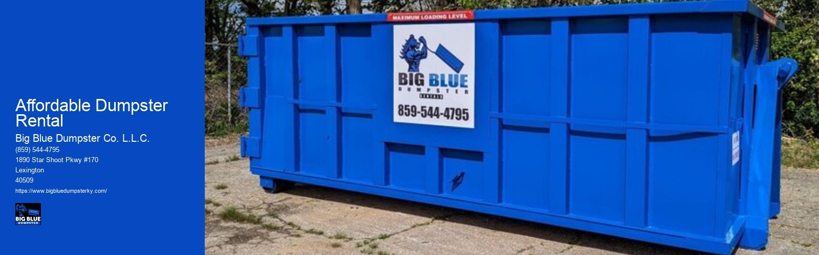 Affordable Dumpster Rental