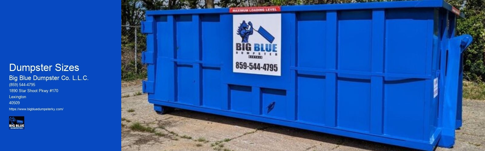 Dumpster Sizes