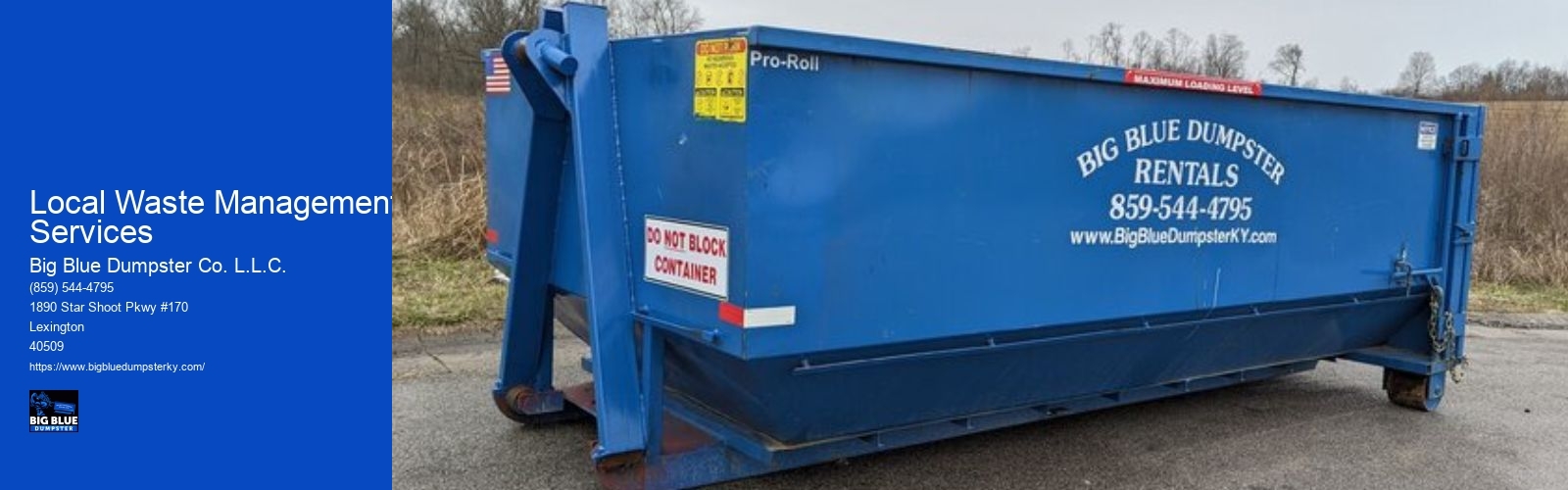 Local Waste Management Services