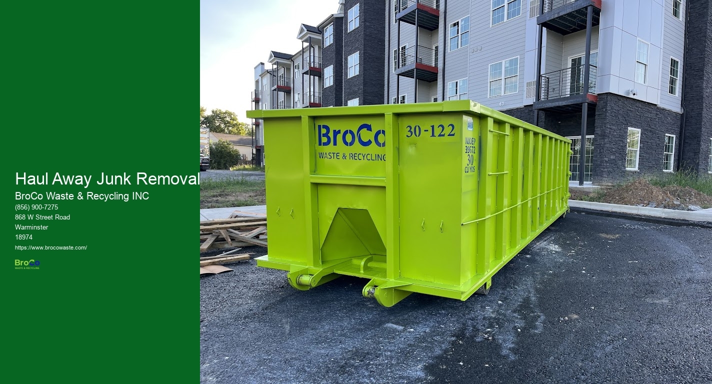 Haul Away Junk Removal BroCo Waste & Recycling INC Haul Away Junk Removal