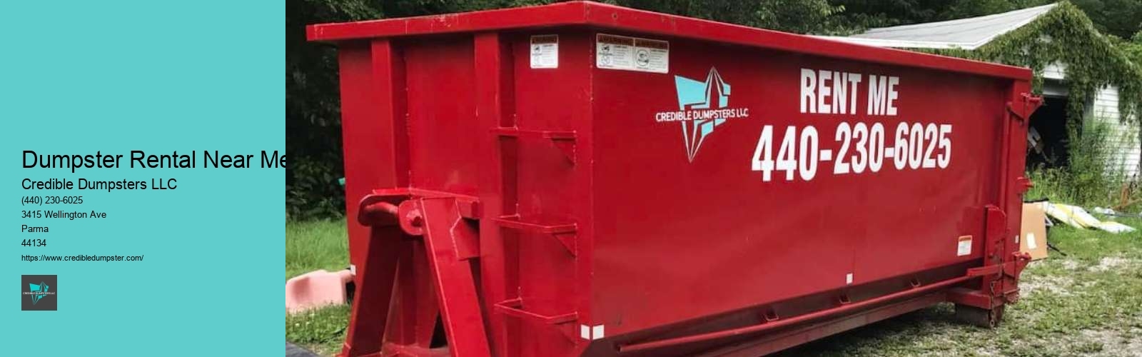 Dumpster Rental Near Me