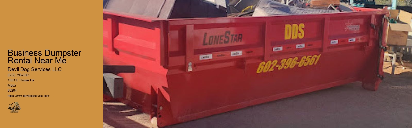 Business Dumpster Rental Near Me