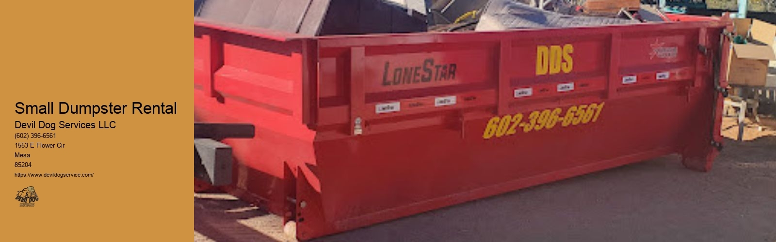 Small Dumpster Rental