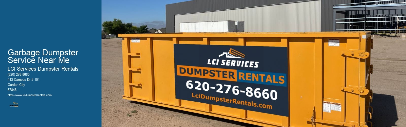 Garbage Dumpster Service Near Me