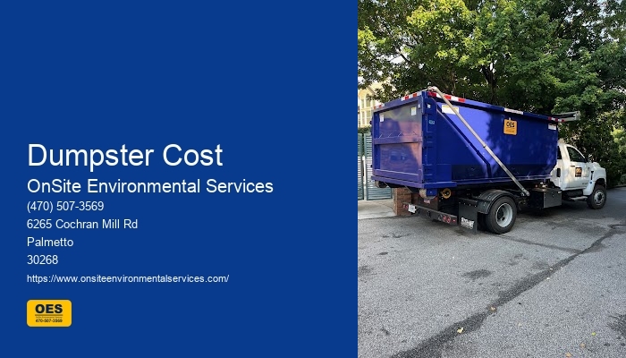 Residential Dumpster Services Near Me