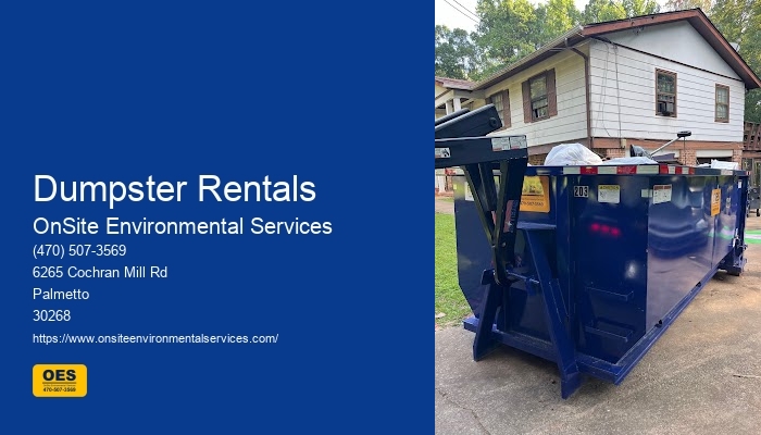 Roll Off Dumpster Rental