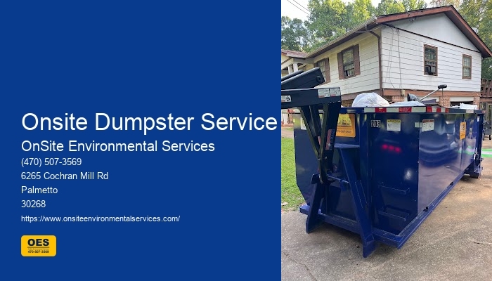 Commercial Dumpster Rental