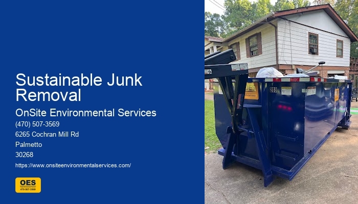 Environmentally Friendly Junk Removal