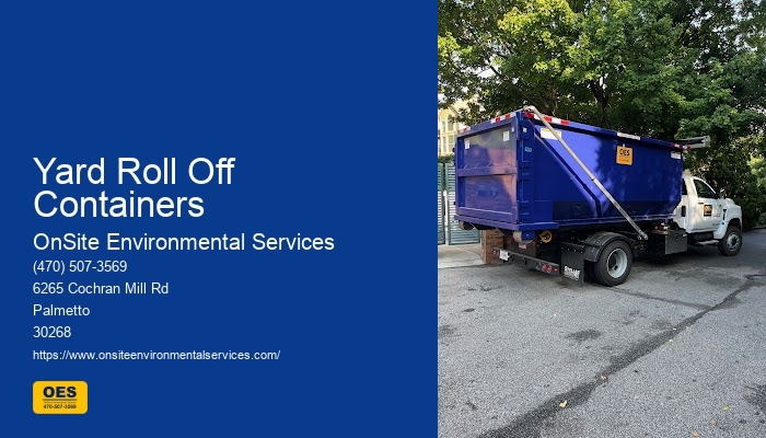 A Dumpster Service