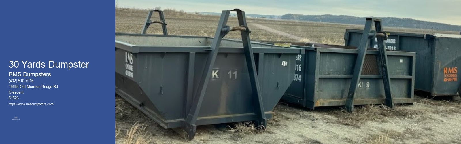 30 Yards Dumpster