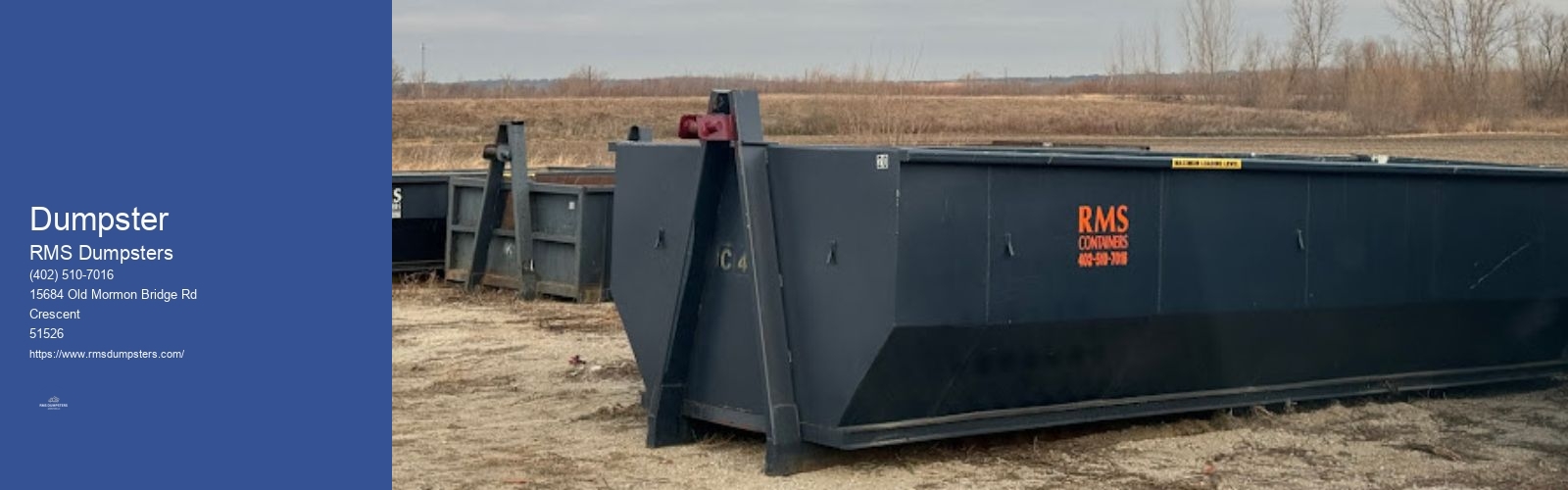 Dumpster RMS Dumpsters Dumpster