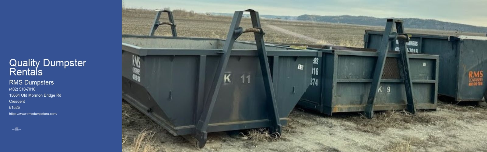 Quality Dumpster Rentals