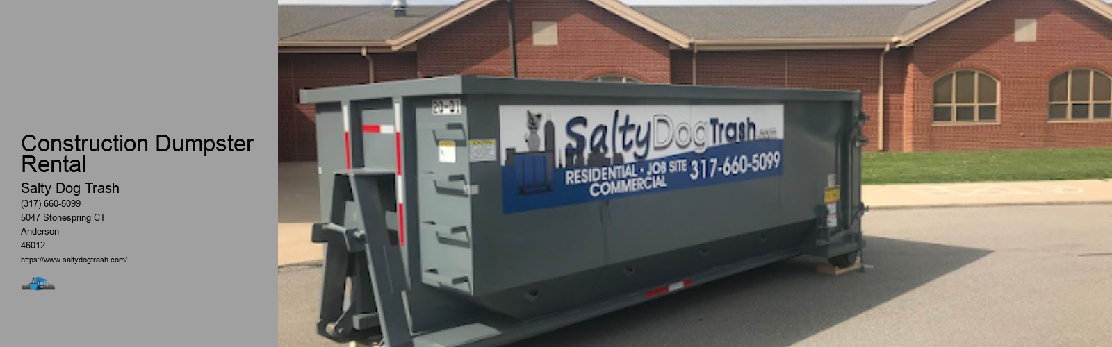 Construction Dumpster Rental