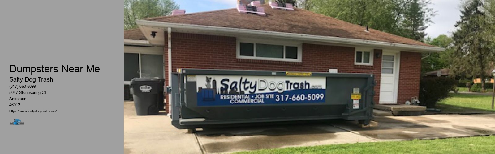 Dumpsters Near Me
