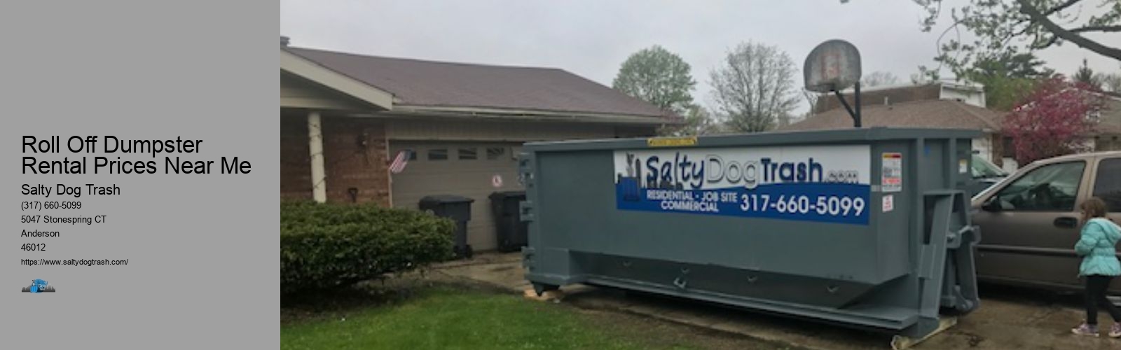 Roll Off Dumpster Rental Prices Near Me