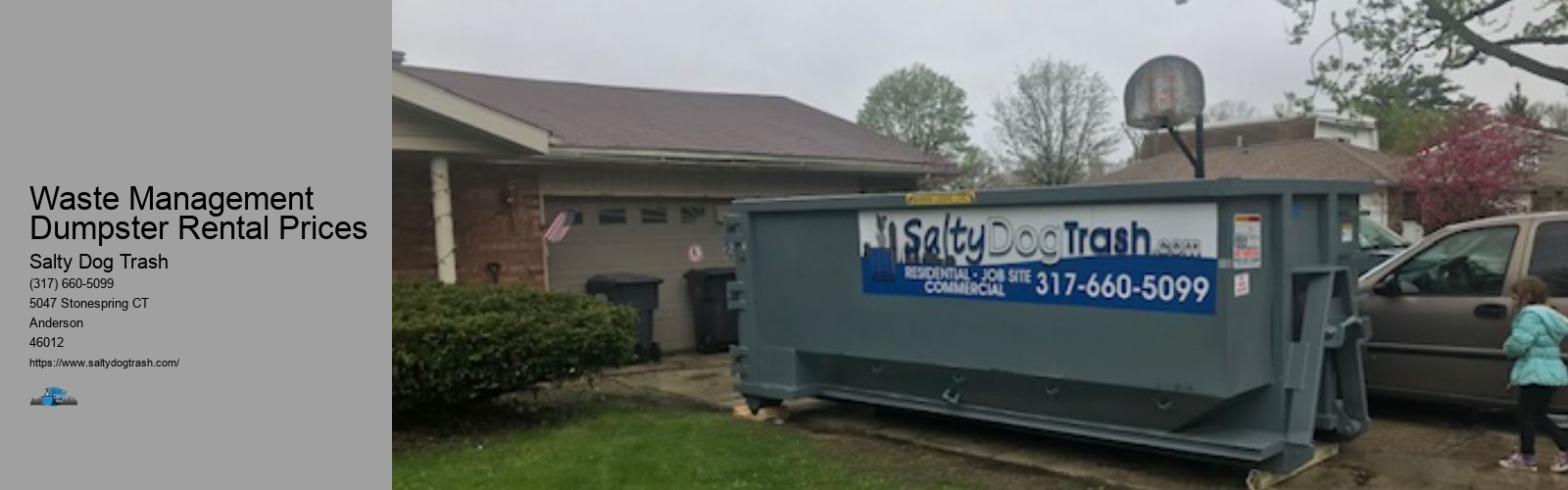Waste Management Dumpster Rental Prices
